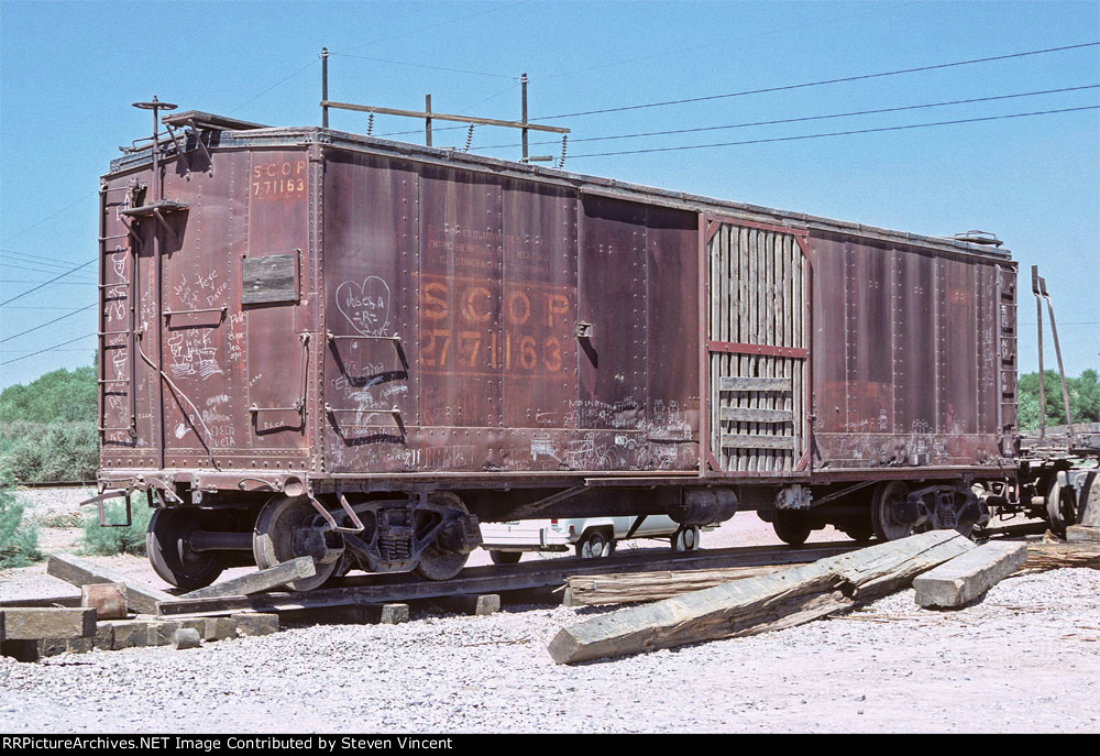 Ancient SCOP box #771163 on SBC property.